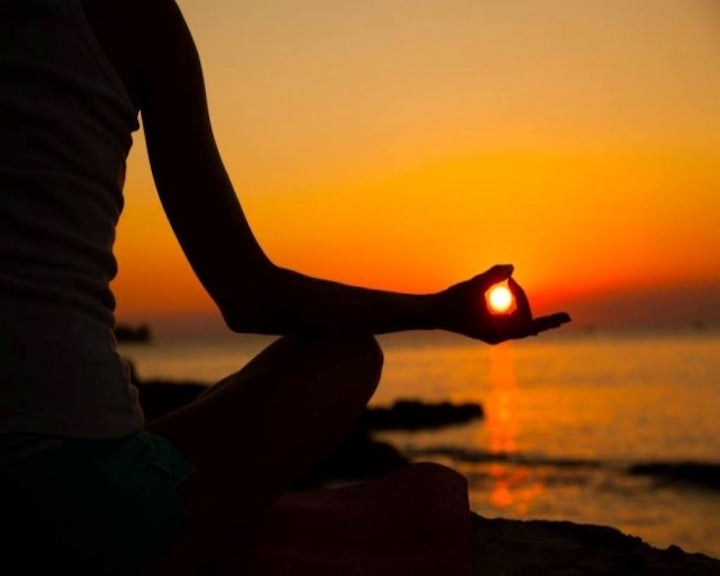 Yoga, meditation and essential oils